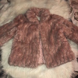Toddler Girl Faux Fur Coat